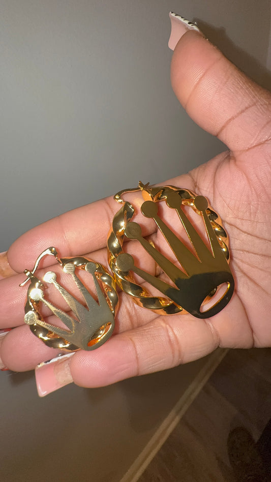 Crown Hoops