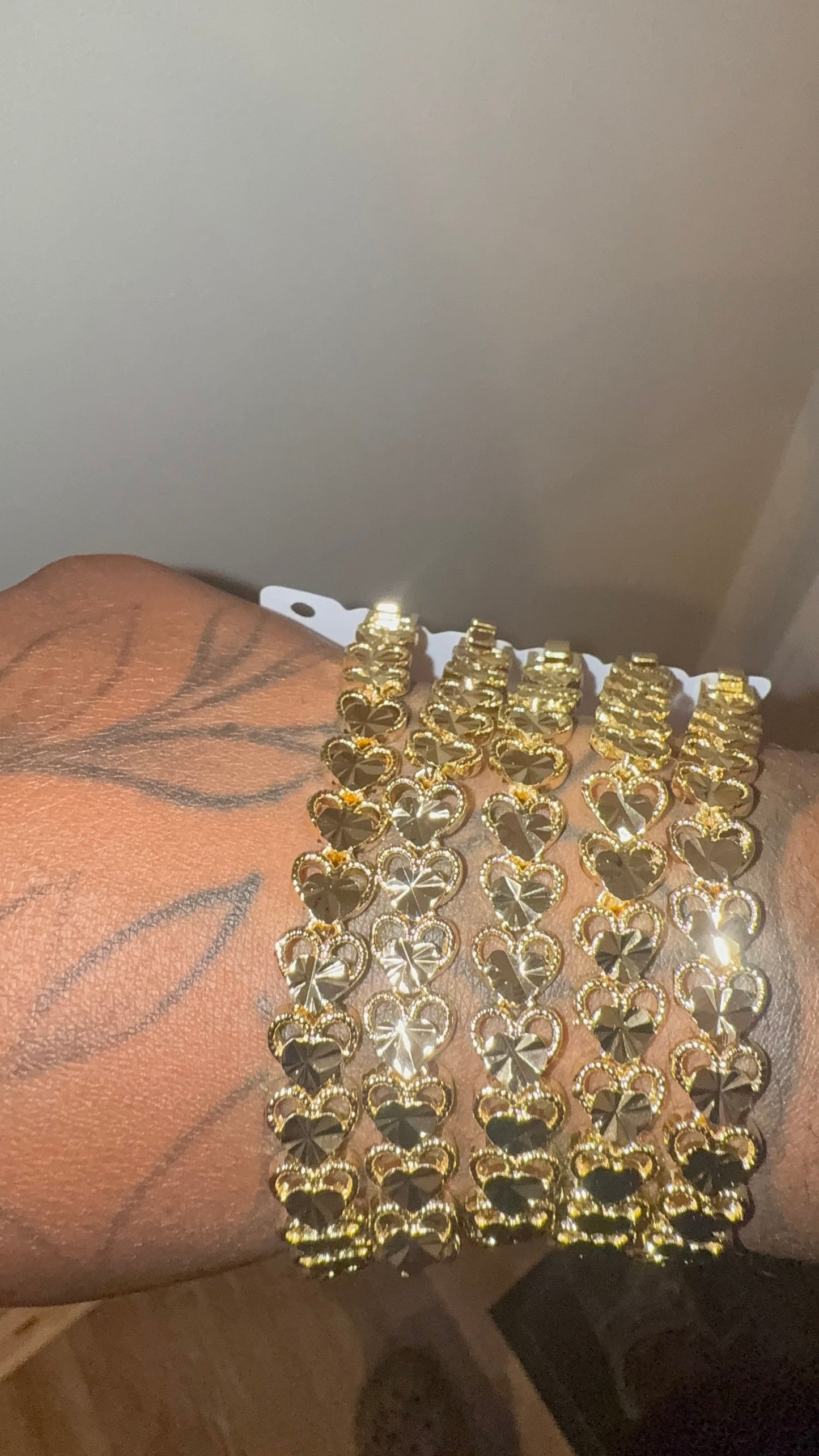 Double Heart Bracelet