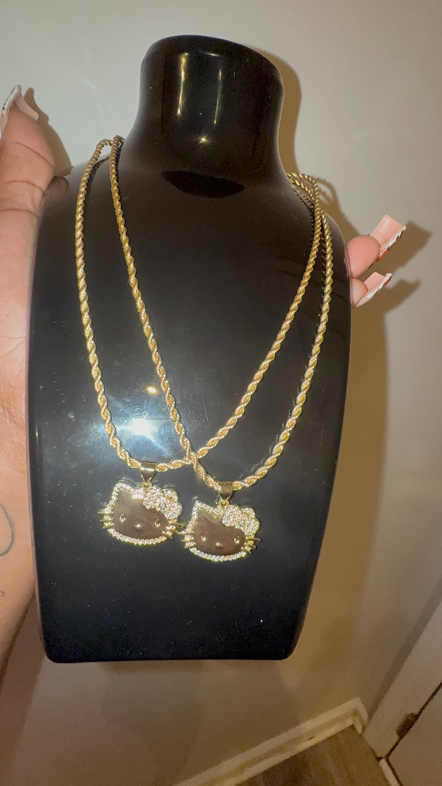HK Bow Necklace