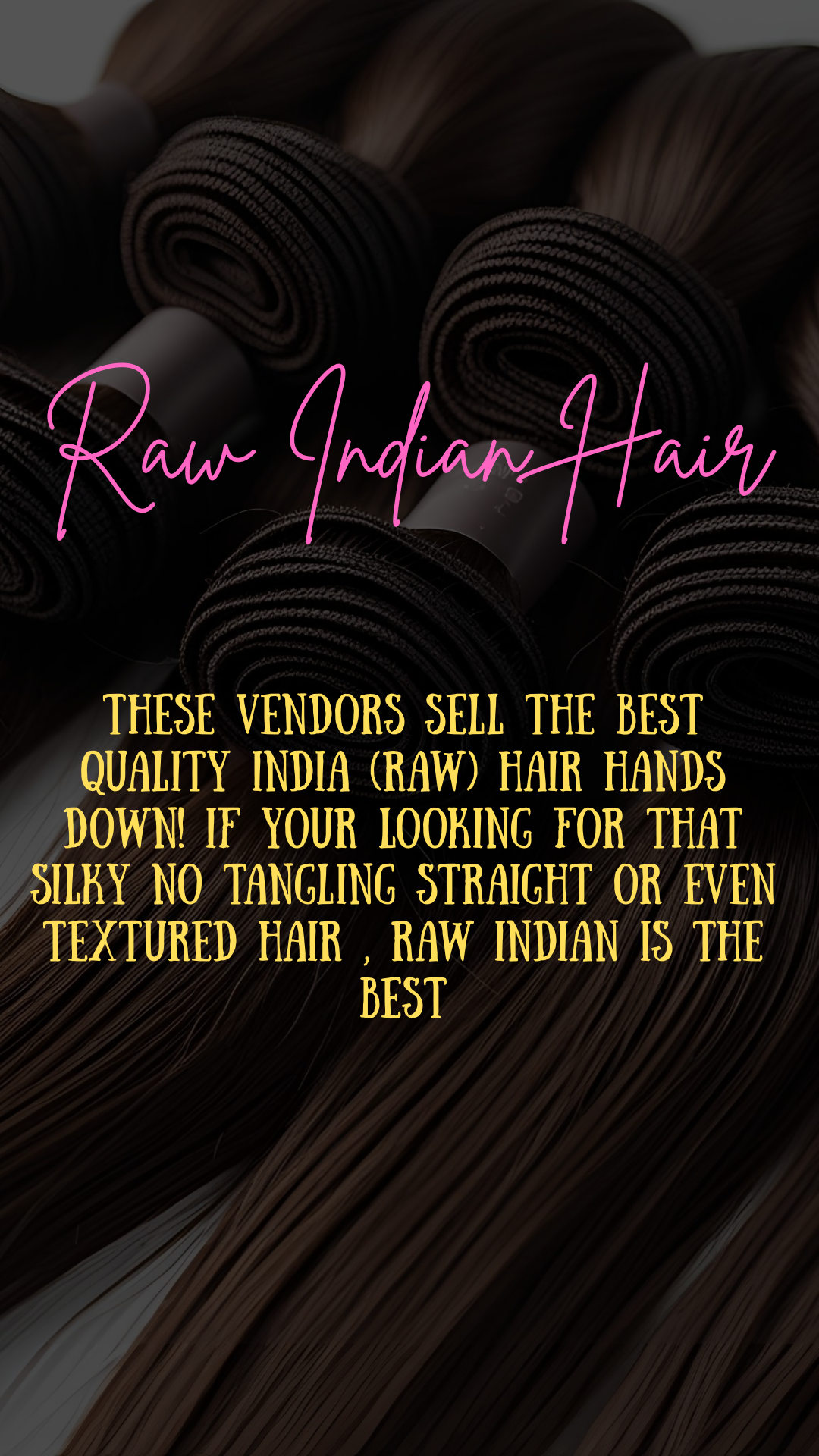 Raw Indian vendor list