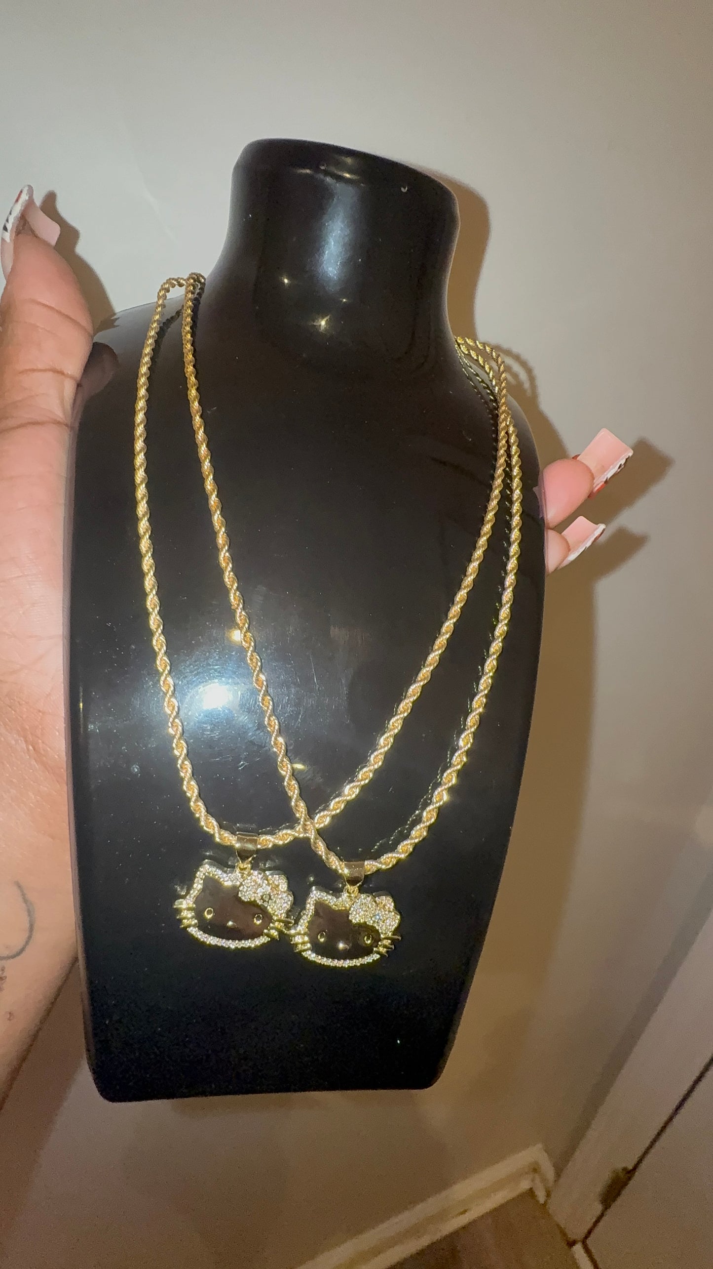 HK Bow Necklace
