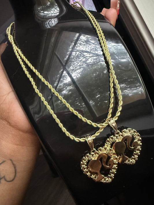 18’ Barbie Rolex Necklace